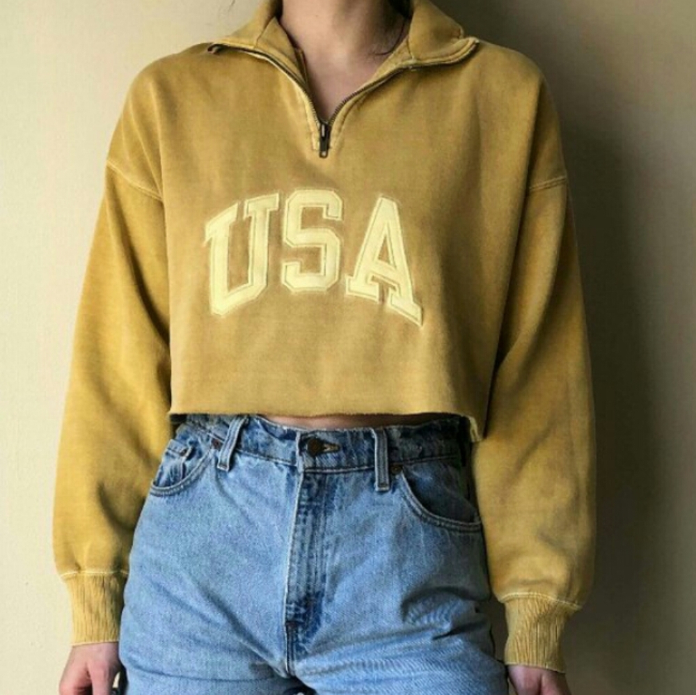 USA half zip